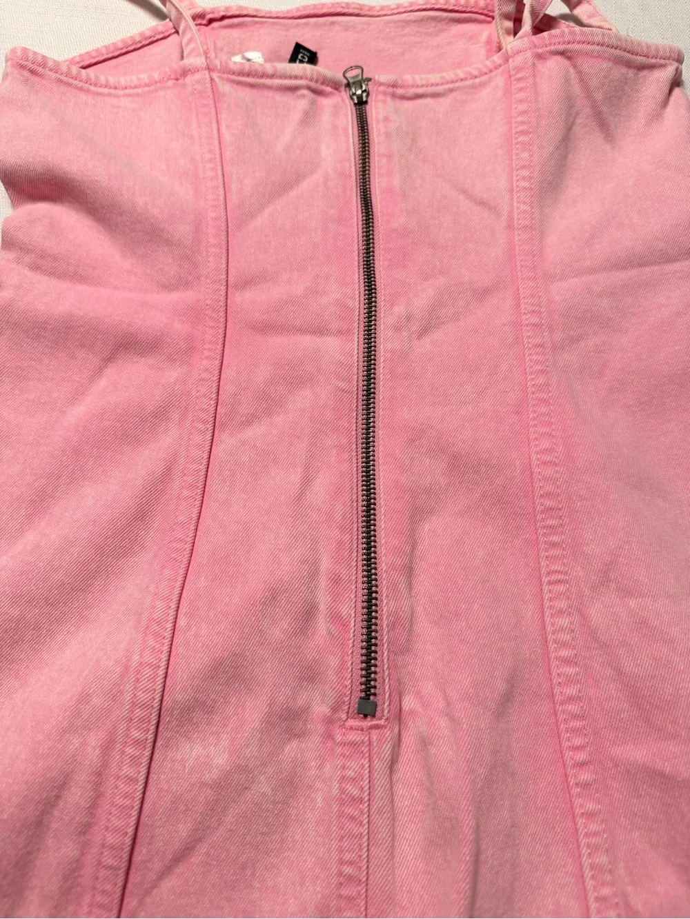 H&M Pink Square-Neck Mini Dress - Picture 6 of 6
